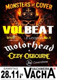 Volbeat in Vacha Plakat